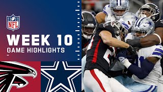 Falcons vs. Cowboys Week 10 Highlights | NFL 2021
