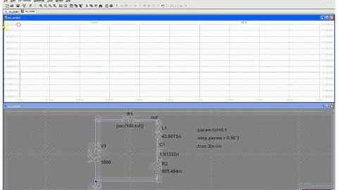 RC(3elements model) Simulation using LTspice