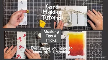 Card Making Tutorial- MASKING Tips & Tricks- Featuring Lavinia Stamps Products