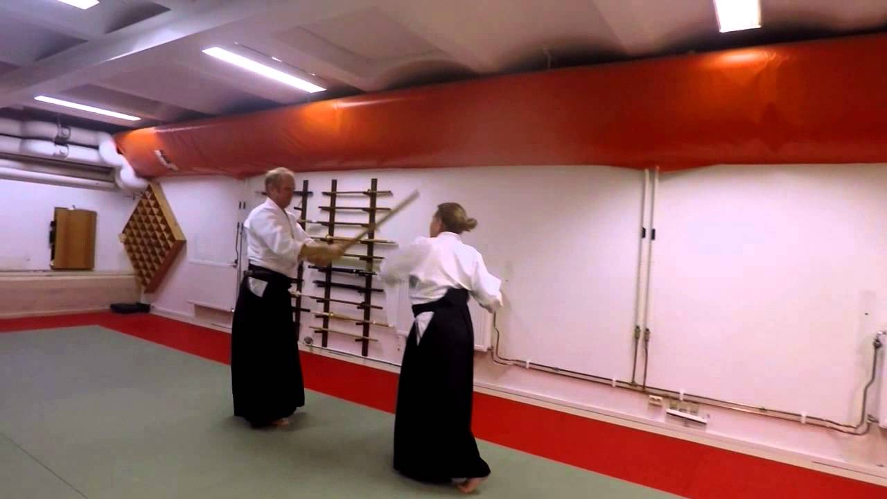Aikido Tsuzukiwaza 25 By Maria and Erik, Jo + Bokken 1