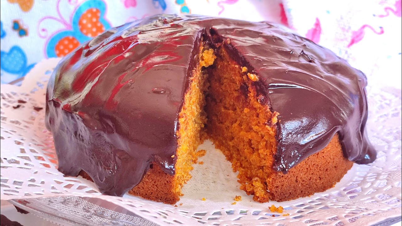 🥕🍊BIZCOCHO VEGANO DE ZANAHORIAS Y NARANJA, LIGERO Y DELICIOSO😋 | El Dulce Paladar