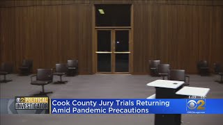Cook County Jury Trials Return With Pandemic Precautions
