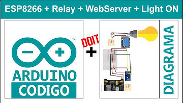 Arduino 14.5 - Servidor web RELEVADOR control con ESP8266-01- Encender Luz - IOT