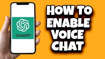 How To Enable ChatGPT Voice Chat On iPhone (New Updates)