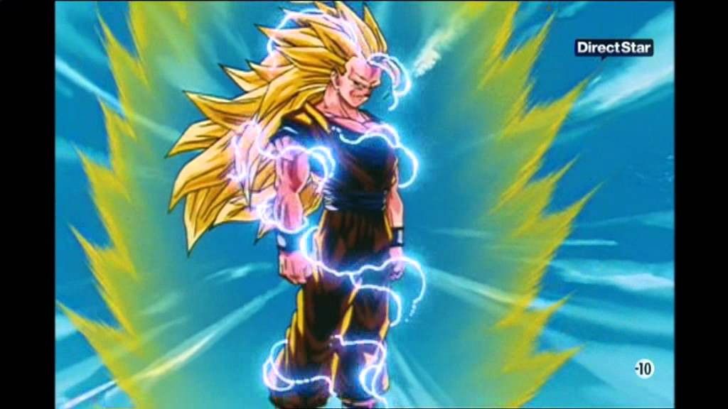 transformation en super sayen 3 - YouTube