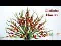 Arrangement de fleur de gladiolus diy avec 50 fleurs  ep 214