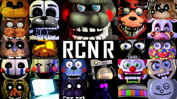 Rejected Custom Night Reborn - All Jumpscares! +Bonus Scenes