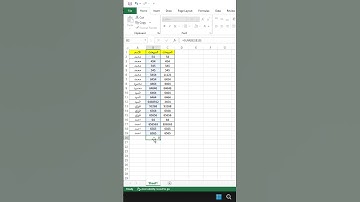 اختصار مهم جدا في الاكسل الجزء الرابع ! #Excel #excel  #اكسل #اكسبلور #تعلیم_اکسل