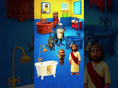👼 Дать ли ангелочку искупаться? РЕШАЙ ТЫ! 😢🛁 #иисус #библейскаявикторина #иисусхристос