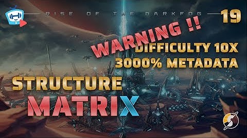 🏗️ Finally Structure Matrix | MAX DIFFICULTY | #19 | Dyson Sphere Program - Dark Fog | Let