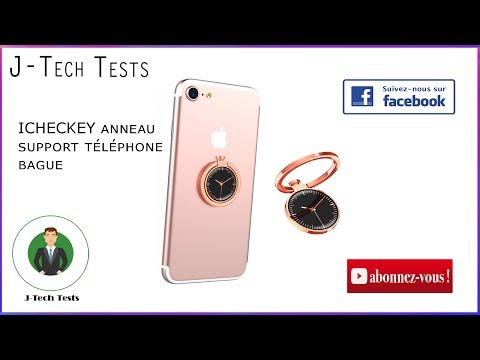 icheckey-anneau-support-téléphone-bague---horloge-(or-de-rose)