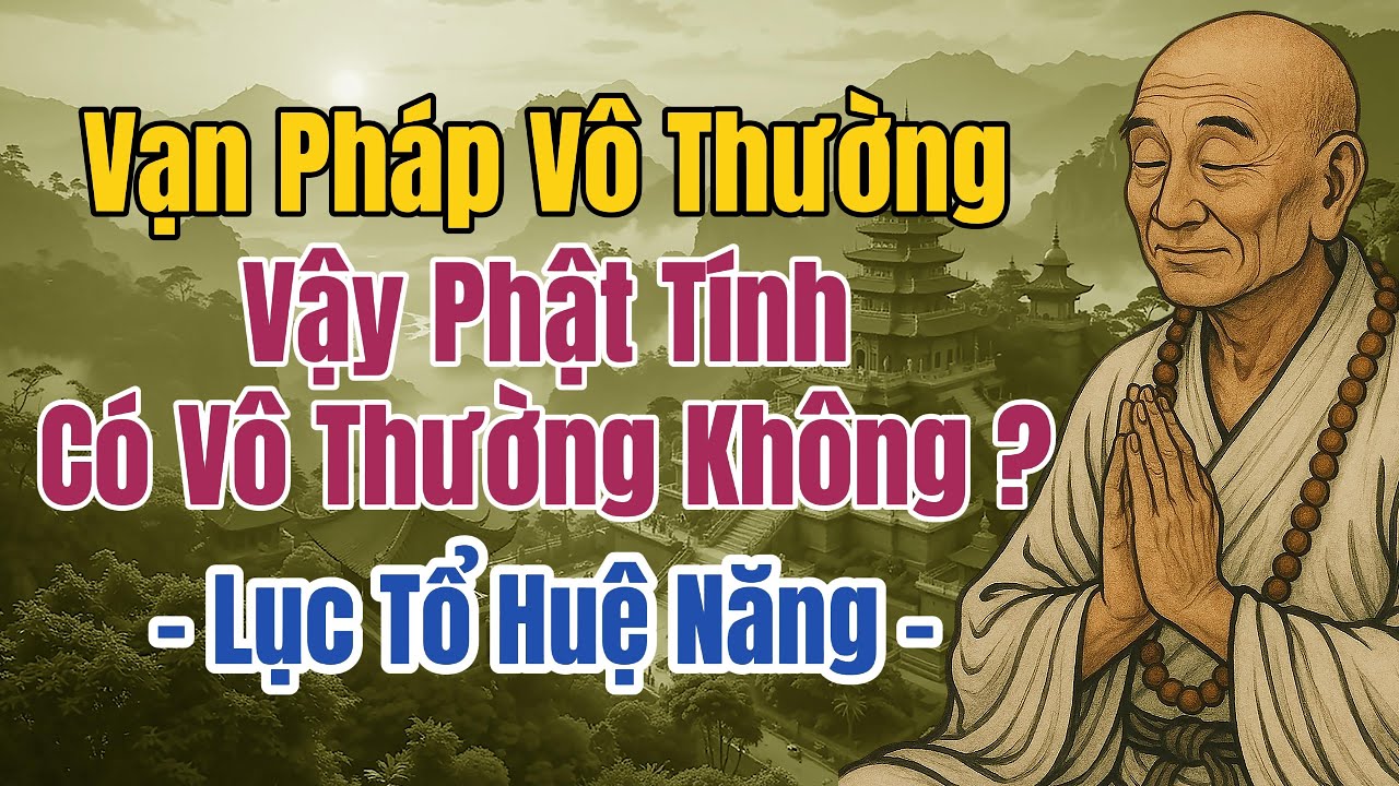 Phật dạy vạn pháp vô thường – Vậy Phật tính có vô thường không? | Lục Tổ Huệ Năng