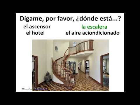 Испанский язык. Урок "В отеле". Часть 2