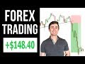 Live Forex Trading, Scalping The Forex Market, EUR/USD, GBP/USD, USD/CAD.