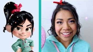 Wreck It Ralph Vanellope Makeup Tutorial | Sugar Rush Collaboration! | Paola Julissa