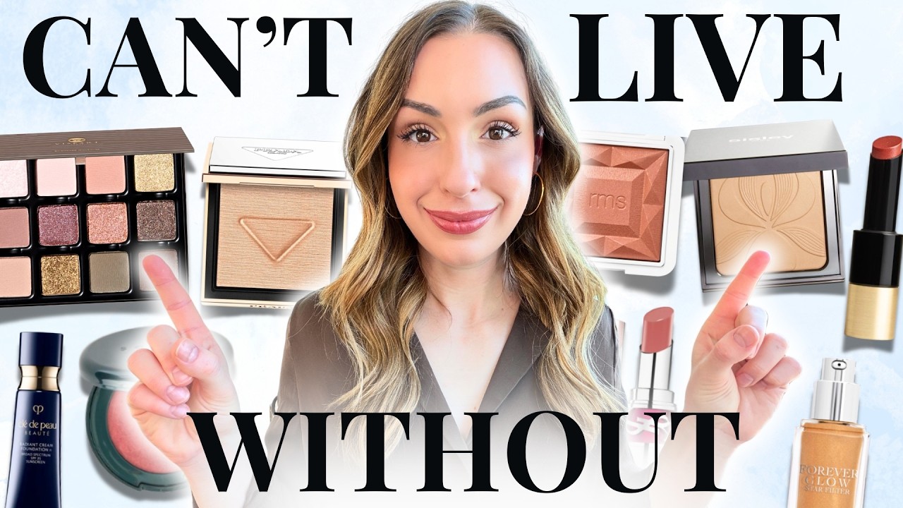If I LOST ALL MY LUXURY MAKEUP… THESE are what I would buy FIRST (My Capsule Collection!)