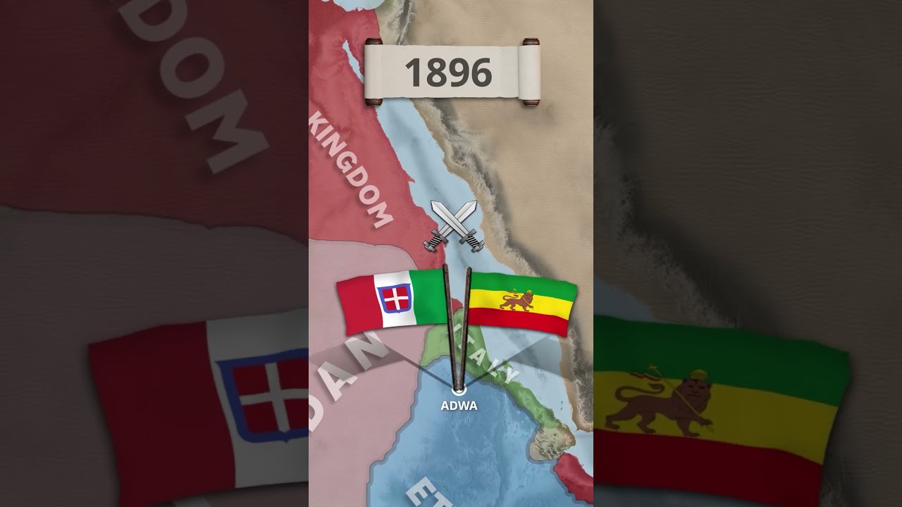 Why wasn't Ethiopia Colonized? #shorts #worldwar2 #map