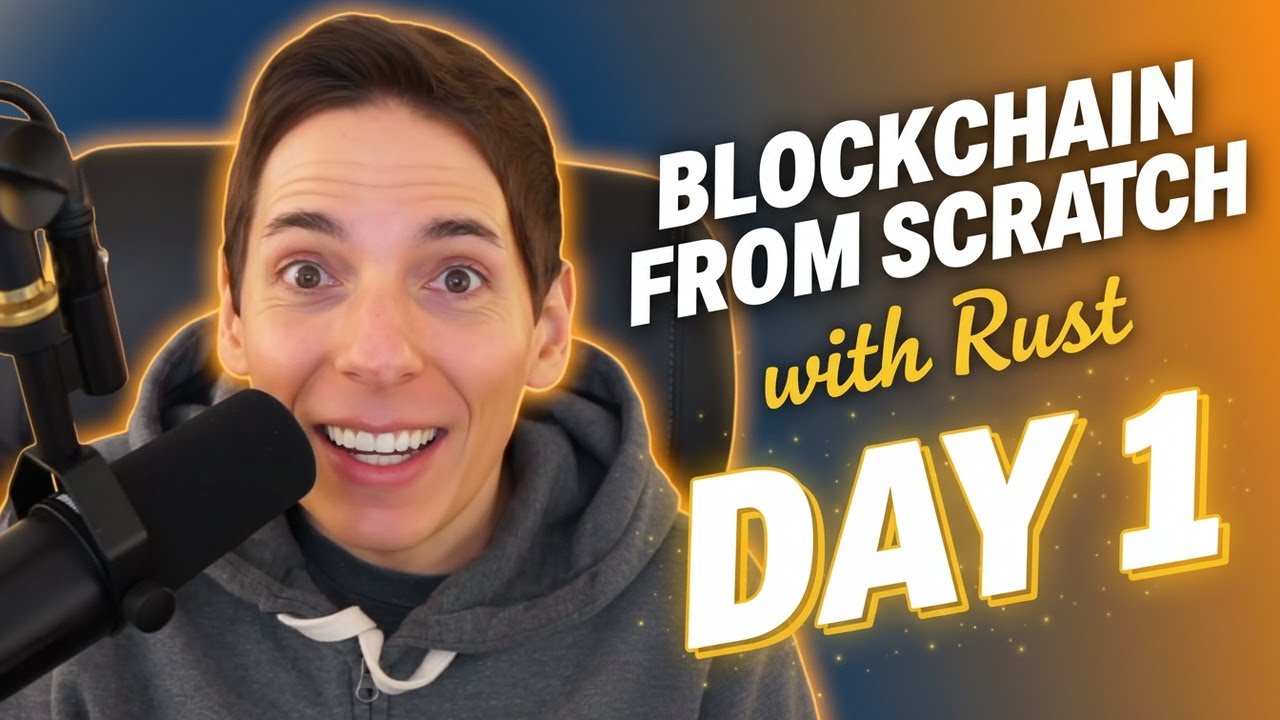 Blockchain From Scratch with Rust Day 1 - YouTube