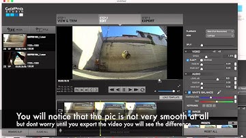 How to make a smoother slow motion with Gopro Studio(FLUX)