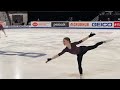 Isabeau Levito FS Practice Skate America 2022