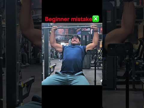 Beginner mistake | #gym #fitneess #viral #motivation
