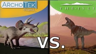 The Isle Vs. The ArchoTek Project | Gameplay and Review Comparison