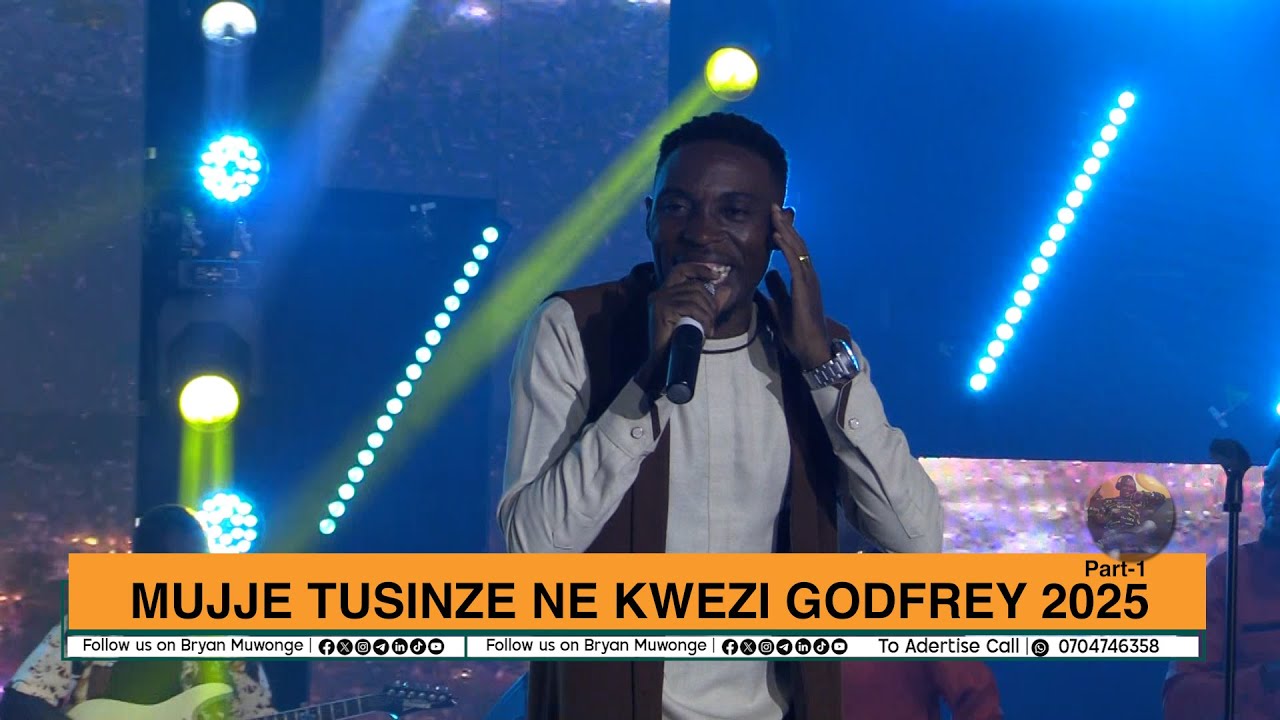 KWEZI GODFREY  LIVE IN MUJJE TUSINZE 2025  AT HOTEL AFRICANA   PART ONE