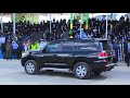 PRESIDENT UHURU'S CONVOY LEAVES JAMHURI STADIUM IN DODOMA, TANZANIA!