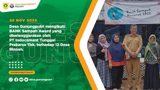 PENILAIAN BANK SAMPAH AWARD DESA MITRA PT INDOCEMENT