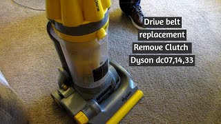 Dyson Drive belt replace dc 07,14,33