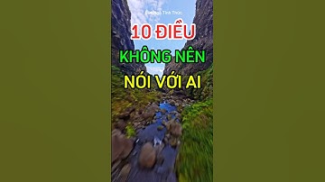 10 Điều Tuyệt Đối Không Được Chia Sẻ Với Người Khác | Bản Ngã Tỉnh Thức