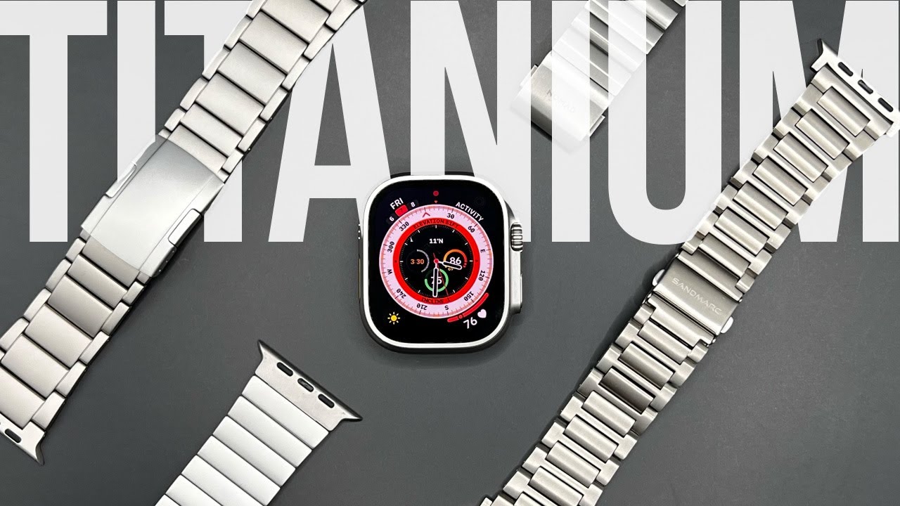 Titanium Apple Watch Ultra 2 & Ultra Band - SANDMARC
