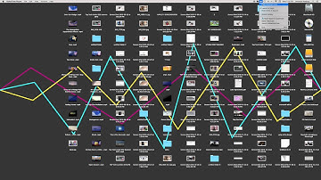 Hide ALL Desktop Icons w One Click - Mac Quick Tip