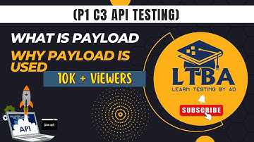 (P1 C3 API Testing) What is Payload, Why payload is used.