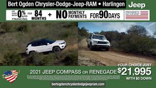 Make No Payments for 90 Days at Bert Ogden Chrysler Dodge Jeep Ram!