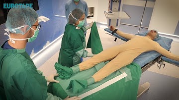 Cardiovascular surgical set - Reusable draping system with medical tape