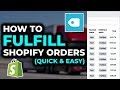 How To QUICKLY Fulfill Shopify Orders With Oberlo 2020 | Aliexpress Dropshipping Tutorial