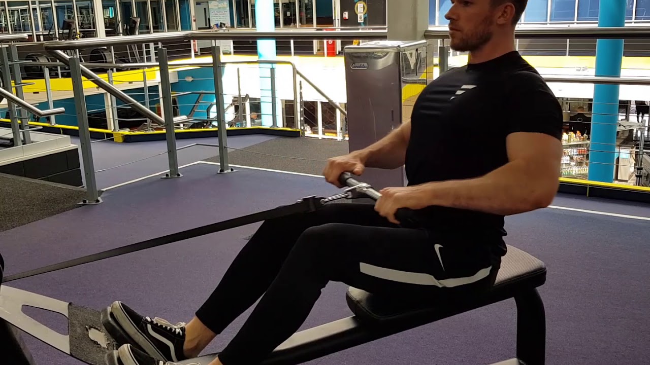 horizontal cable row