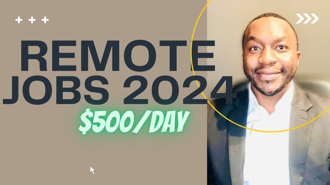 Best and Easy Remote Jobs in Canada and USA. YouTube