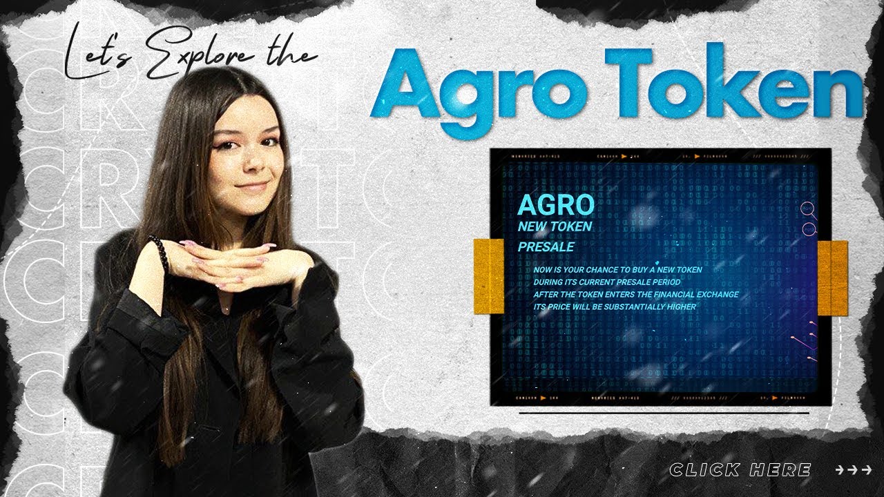 Agro Token - conducts presale and sells its tokens at a good price!
