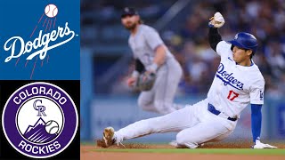 Dodgers vs Rockies Game Highlights, 06/02/2024 | MLB Highlights Season 2024