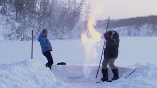 Lakes of Frozen Methane are Potential Disasters | Earth: Power of the Planet | BBC Earth Science