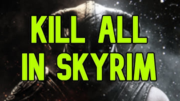 Hoe je alle vijanden in Skyrim doodt (console-opdracht)