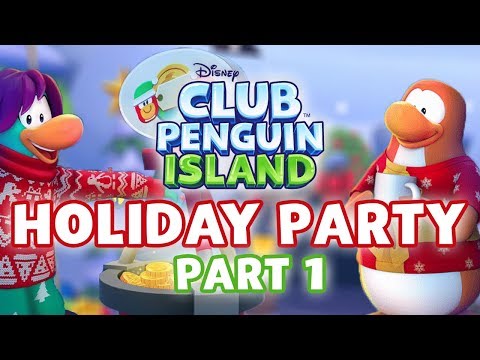 club-penguin-island-holiday-party-2017---guide-part-1---coins-for-change-2017-[4k]