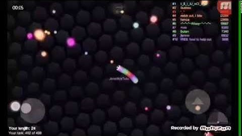 THE BOTS SLAYER!! | Slither.io Mobile | A.I Bots Mode.