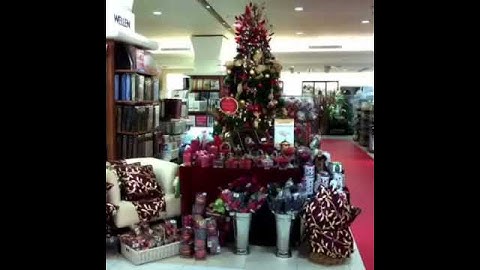 Visual Display Presentations cor Cbristmas thematic retail store event