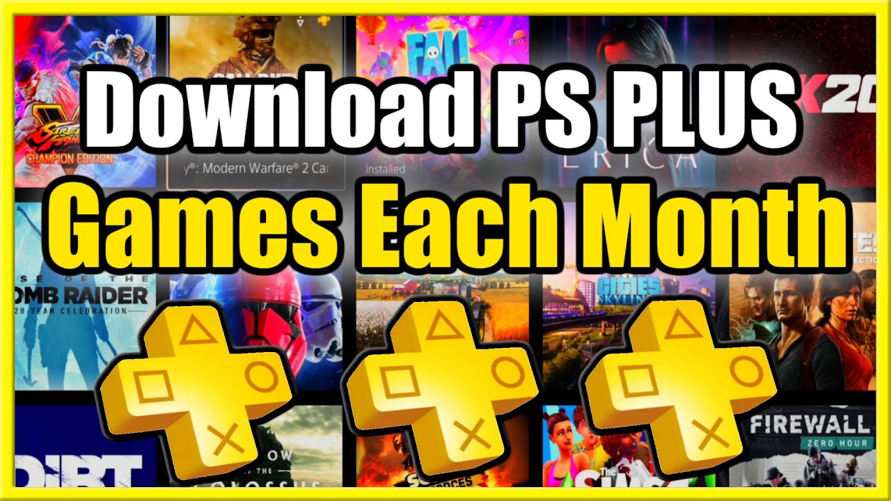 Download Your Free PlayStation Plus Games Right Now