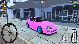 市立公園の近くで車を運転する - 時間内に市立公園に乗客を降ろす - Androidゲームプレイ screenshot 2