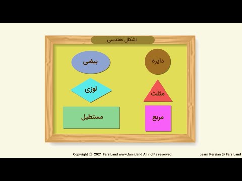 تصویری: چگونه اشکال هندسی را با کودک یاد بگیریم