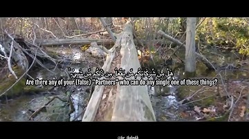 تلاوة مباركة من سورة الروم مترجمة -عبدالسلام الحصين  a verses from Sura Ar-Room Translated